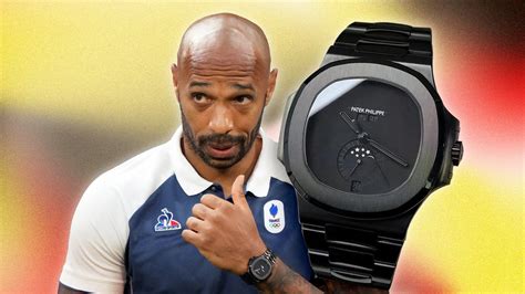 thierry henry patek nautilus